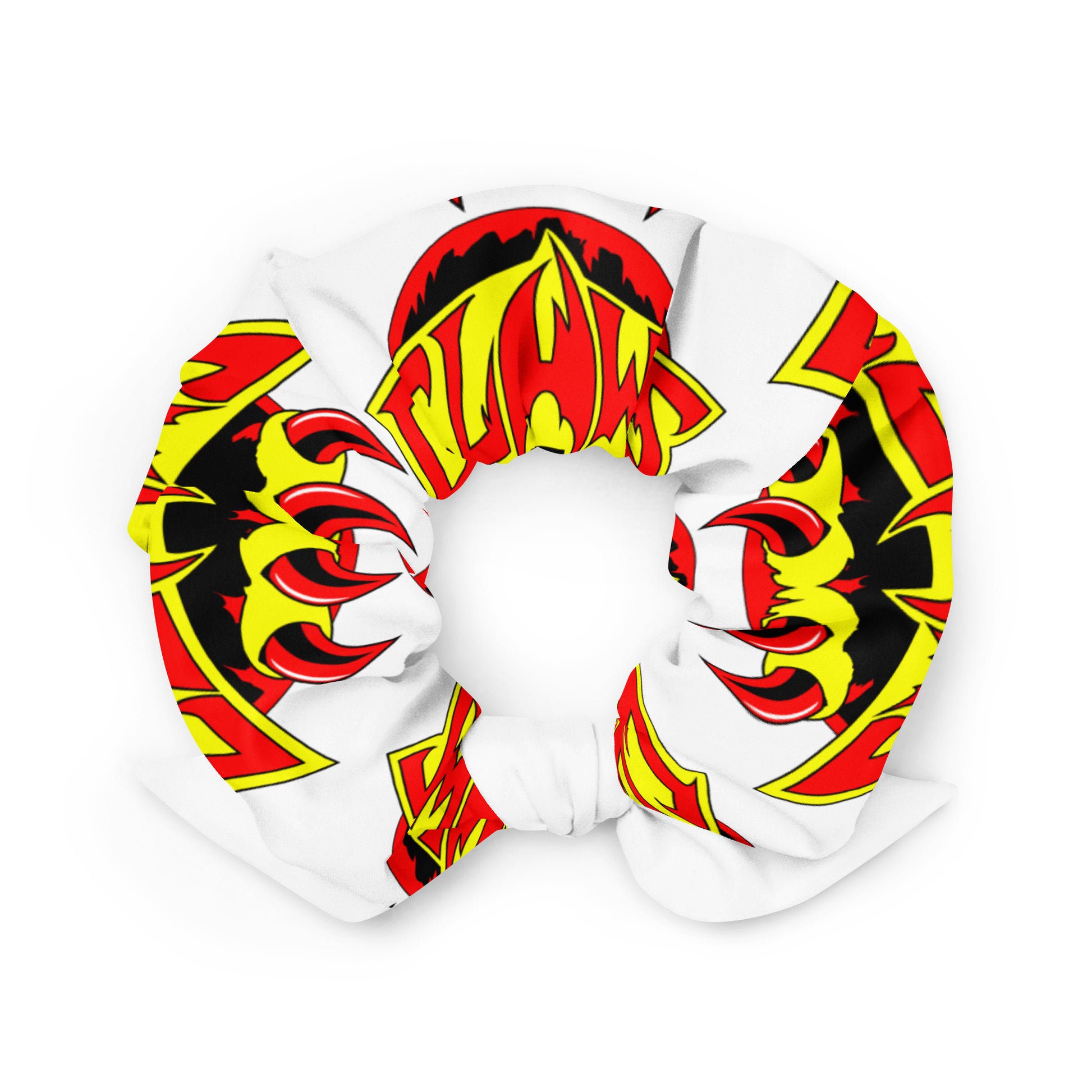 Zoo Jitsu Fighters CLAWS Logo Recycled Scrunchie - Icon Heroes 