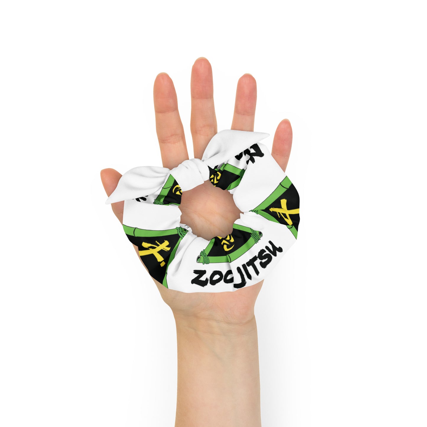 Zoo Jitsu Fighters Recycled Scrunchie - Icon Heroes 