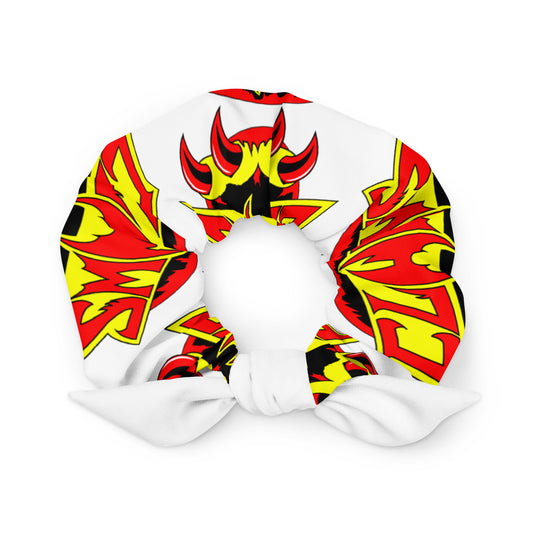 Zoo Jitsu Fighters CLAWS Logo Recycled Scrunchie - Icon Heroes 