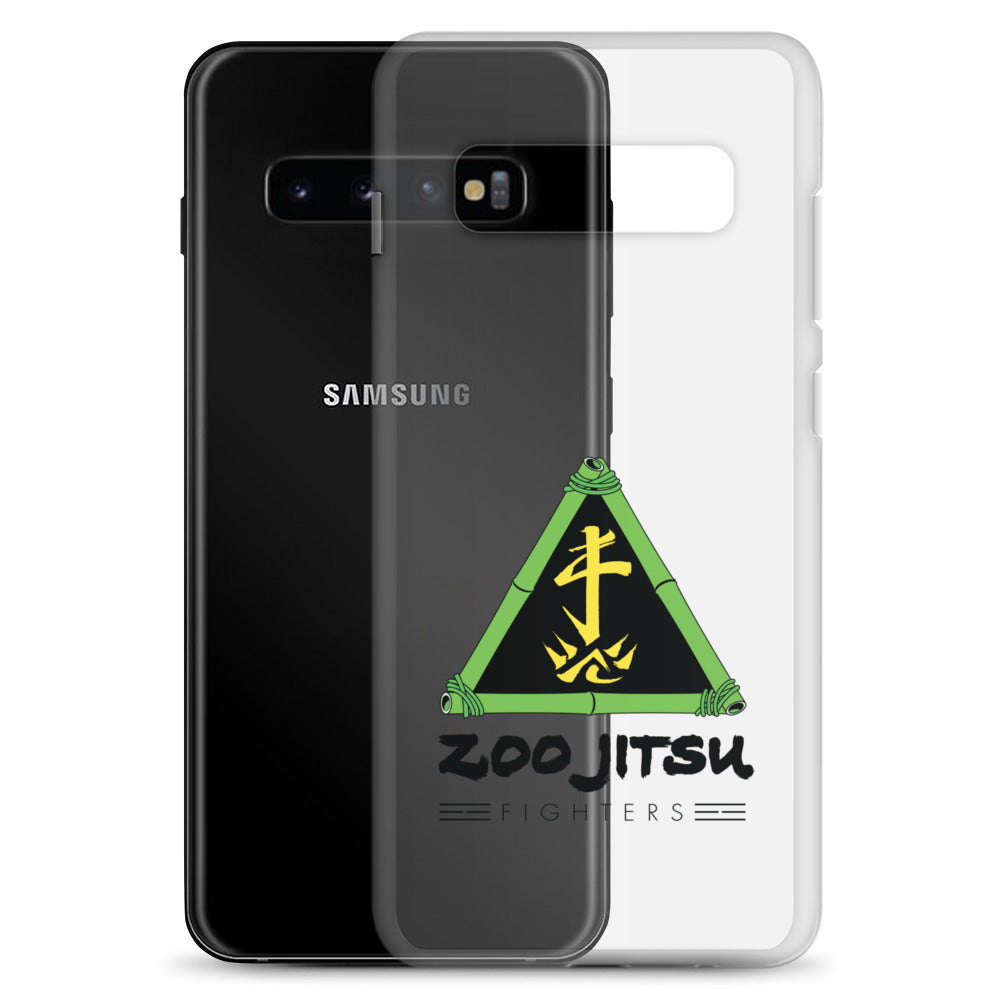 Zoo Jitsu Fighters Logo Clear Case for Samsung® - Icon Heroes 