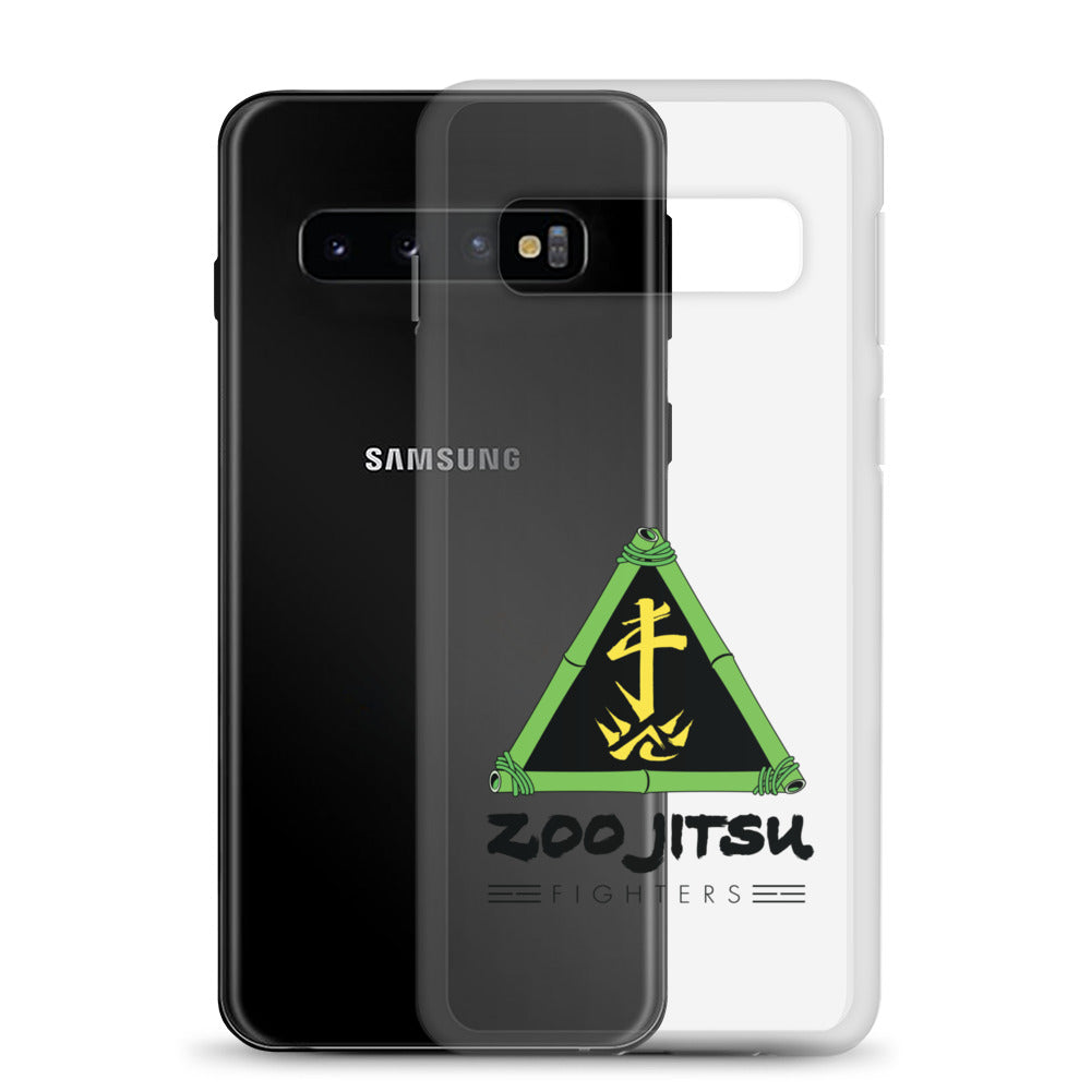 Zoo Jitsu Fighters Logo Clear Case for Samsung® - Icon Heroes 
