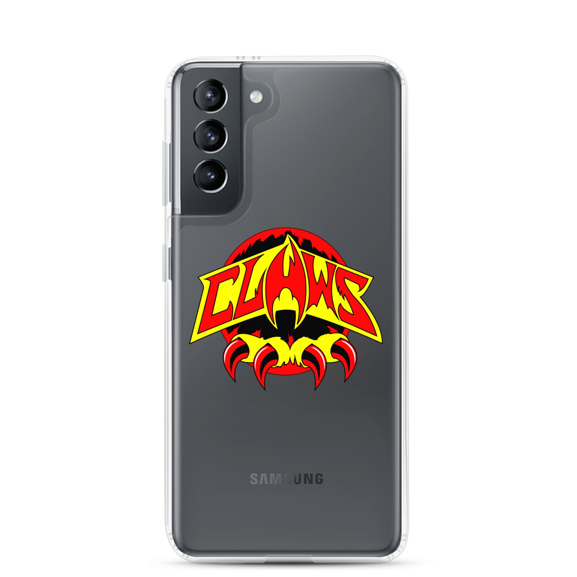 Zoo Jitsu Fighters CLAWS Logo Clear Case for Samsung® - Icon Heroes 