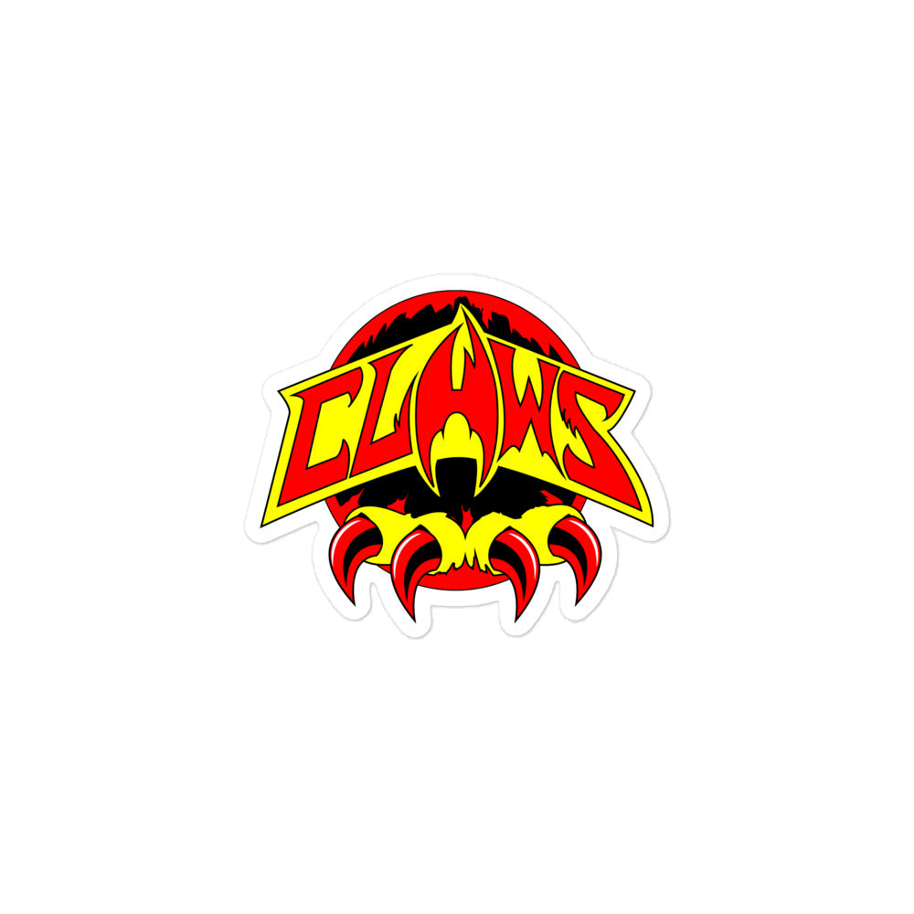 Zoo Jitsu Fighters CLAWS Logo Bubble-free Sticker - Icon Heroes 
