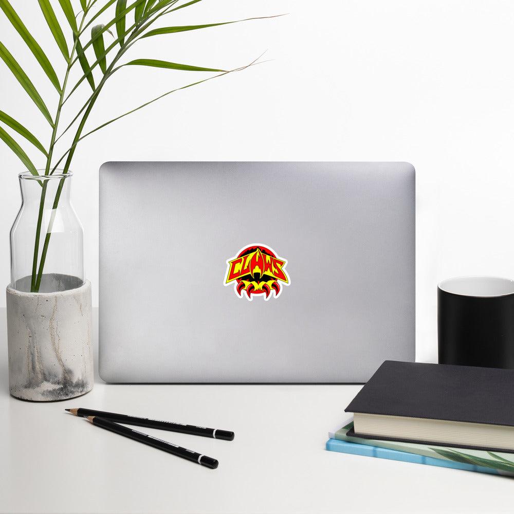 Zoo Jitsu Fighters CLAWS Logo Bubble-free Sticker - Icon Heroes 