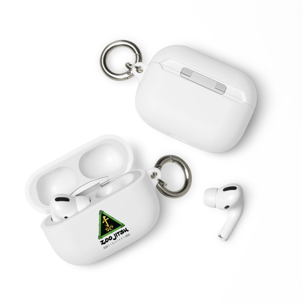 Zoo Jitsu Fighters Logo Rubber Case for AirPods®