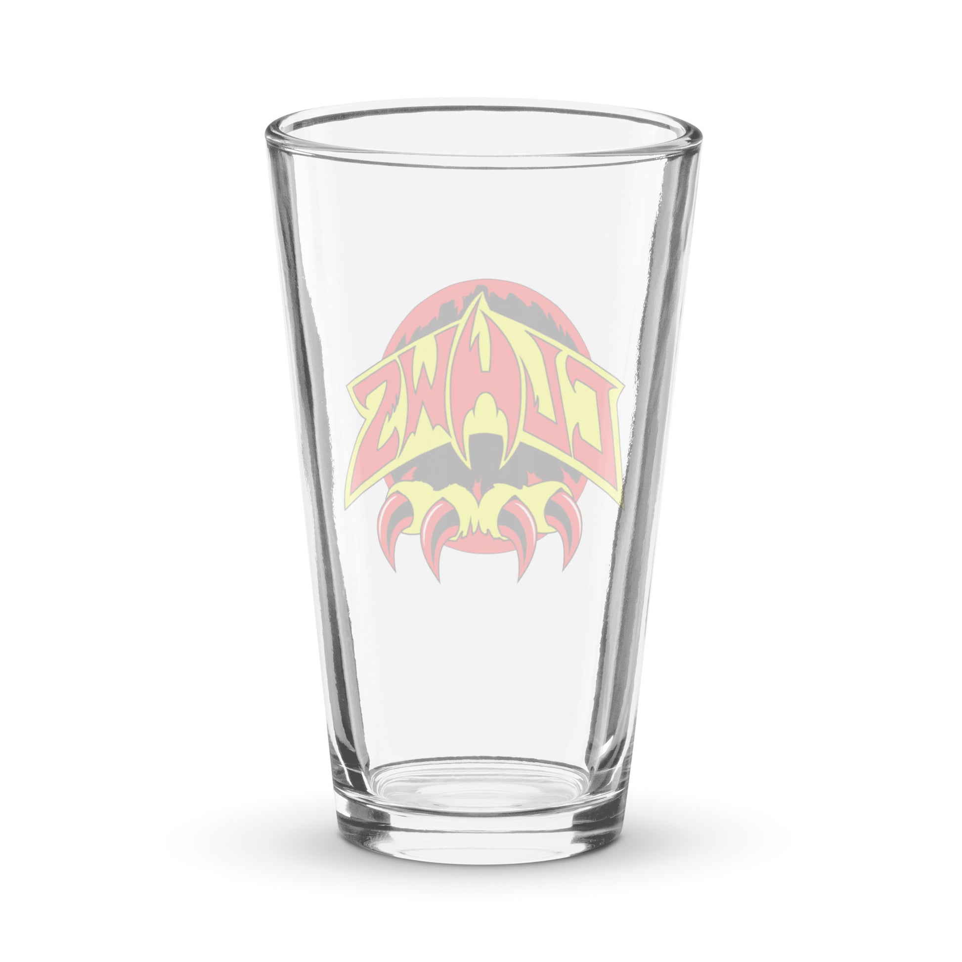 Zoo Jitsu Fighters CLAWS Logo Shaker Pint Glass - Icon Heroes 