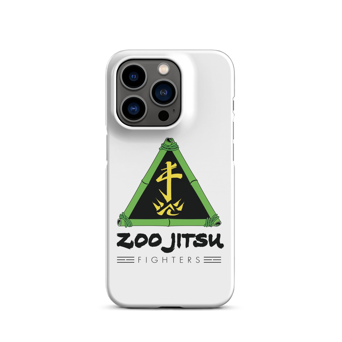Zoo Jitsu Fighters Logo Snap case for iPhone® - Icon Heroes 