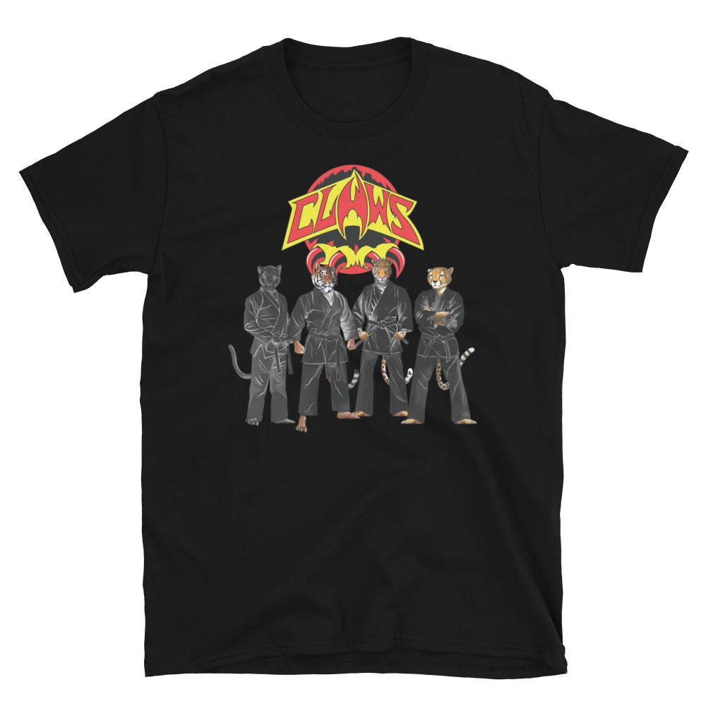 Zoo Jitsu Fighters CLAWS Group Short-Sleeve Unisex T-Shirt - Icon Heroes 