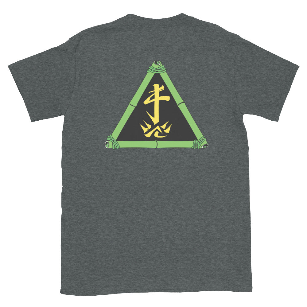 Zoo Jitsu Fighters ZJ Triangle Short-Sleeve Unisex T-Shirt - Icon Heroes 