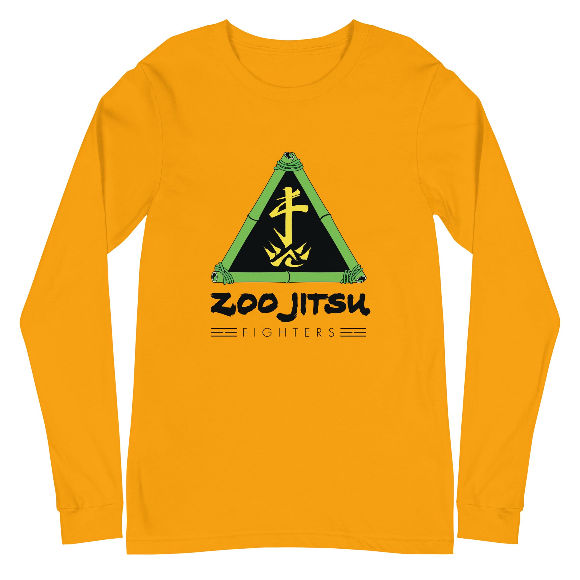 Zoo Jitsu Fighters Logo Unisex Long Sleeve Tee - Icon Heroes 