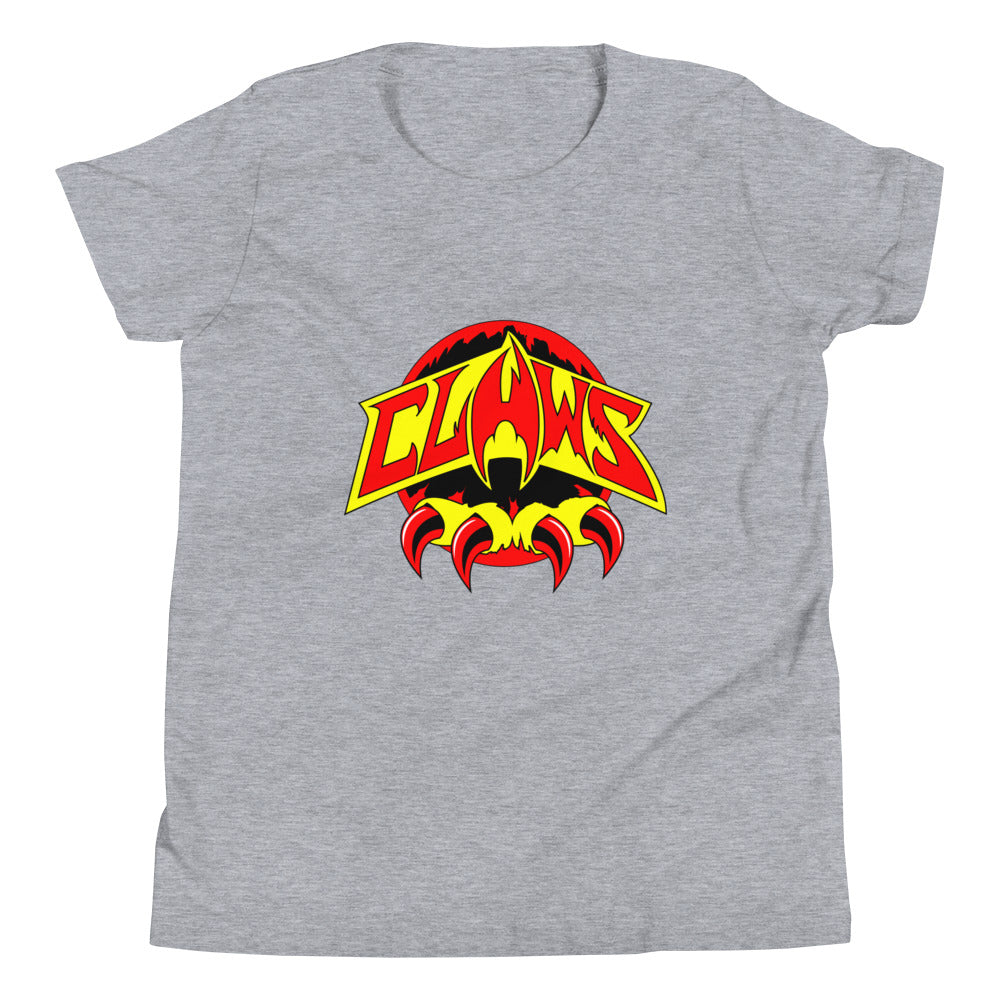 Zoo Jitsu Fighters CLAWS Logo Youth Short Sleeve T-Shirt - Icon Heroes 