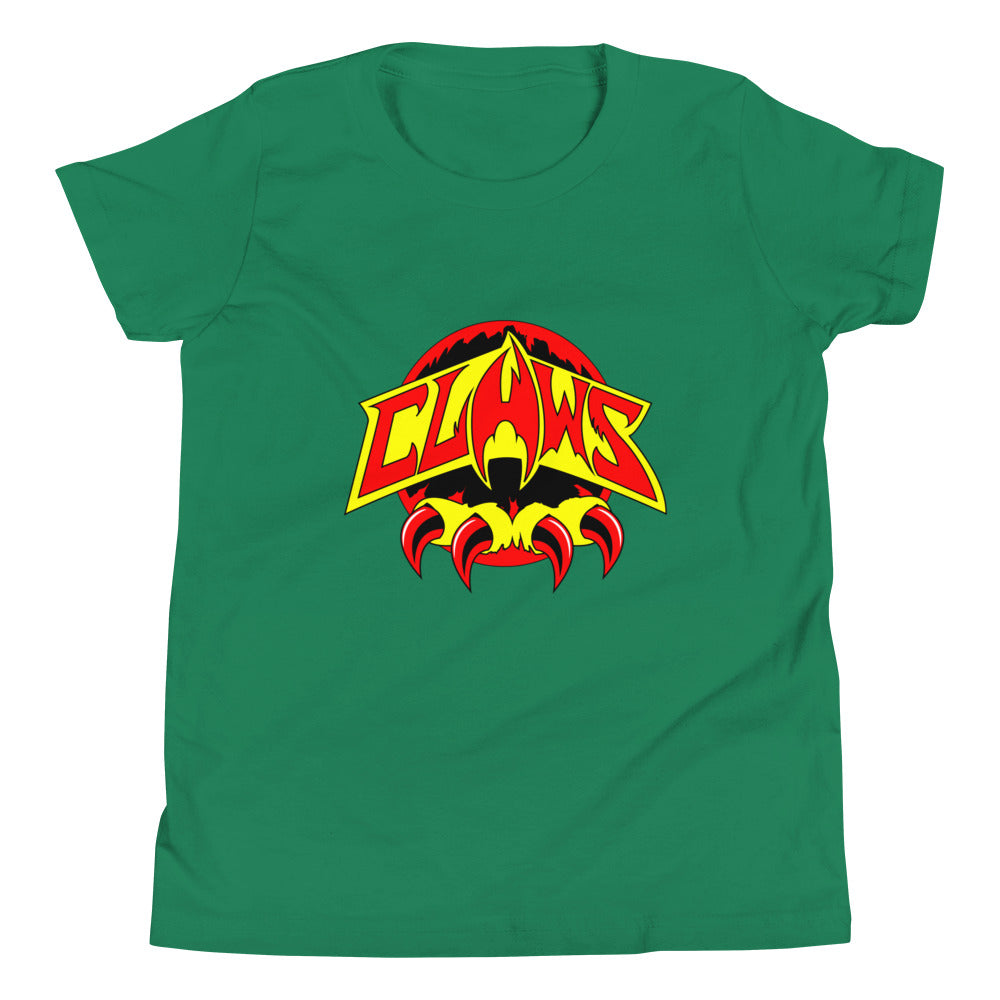 Zoo Jitsu Fighters CLAWS Logo Youth Short Sleeve T-Shirt - Icon Heroes 