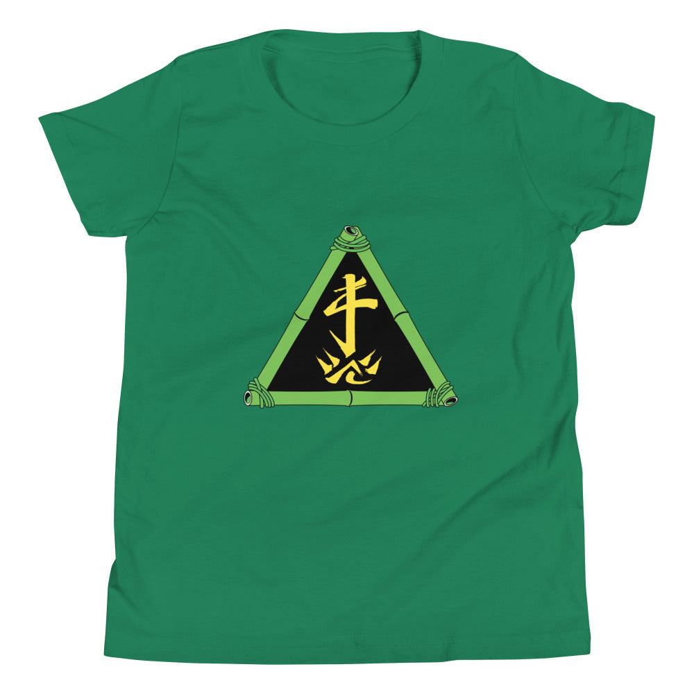 Zoo Jitsu Fighters ZJ Triangle Youth Short Sleeve T-Shirt - Icon Heroes 