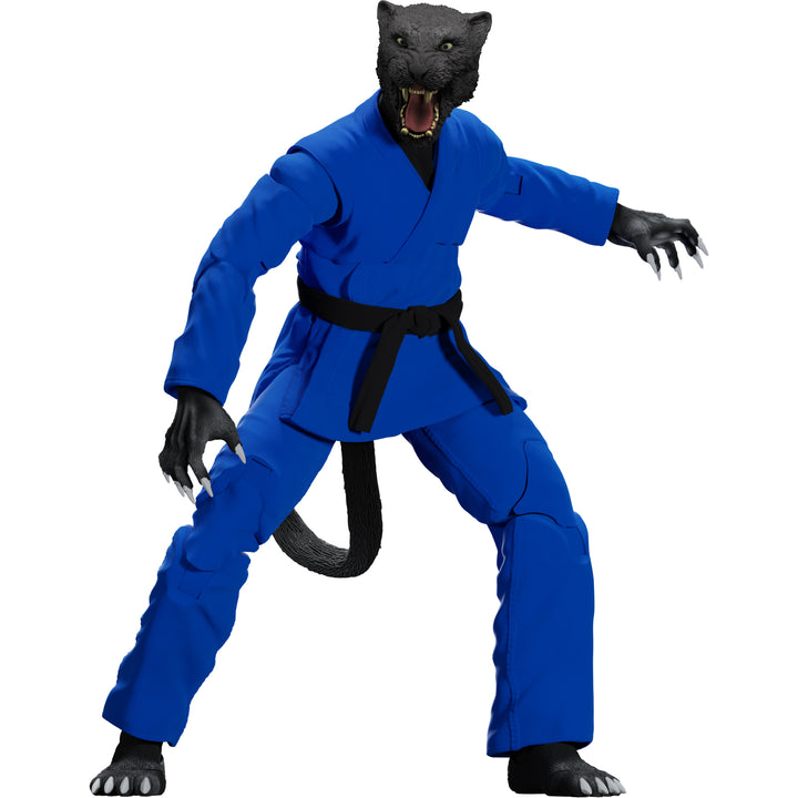 Zoo Jitsu Fighters Paulo the Panther Action Figure - Icon Heroes 