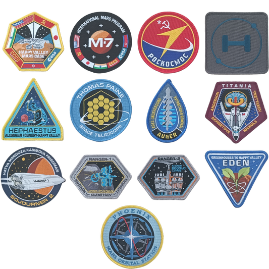 For All Mankind Season 4 Patches Set (Exclusive) - Icon Heroes 