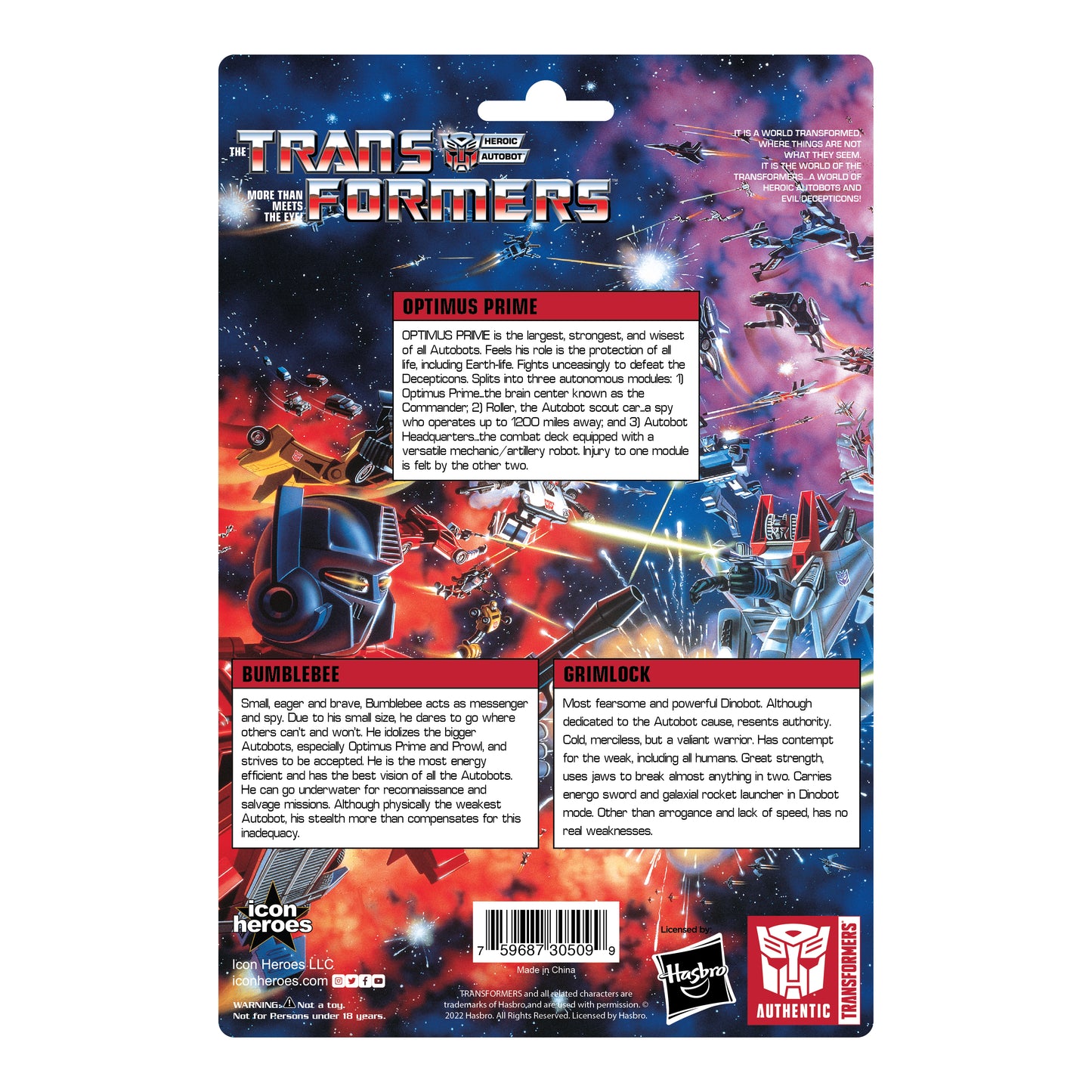 Transformers Autobots Kawaii Pin Set - Icon Heroes