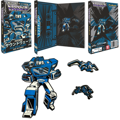 Transformers Soundwave Noir PinBook - Available 2nd Quarter 2023 - Icon Heroes 