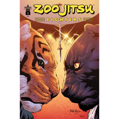 Zoo Jitsu Fighters #2 Comic Book Cover A - Netho Diaz - Icon Heroes 