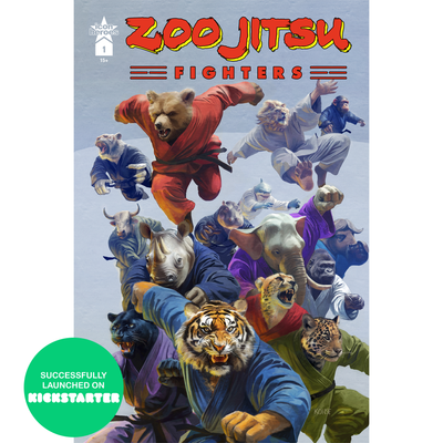 Zoo Jitsu Fighters #1 Comic Book - Icon Heroes 