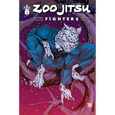 Zoo Jitsu Fighters #2 Comic Book Cover C - Ale Garza - Icon Heroes 