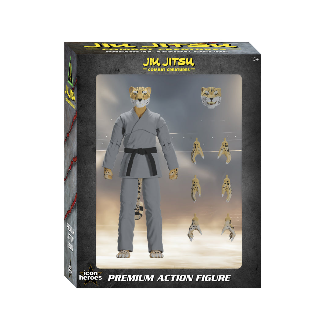 Jiu Jitsu Combat Creatures Chico the Cheetah Action Figure