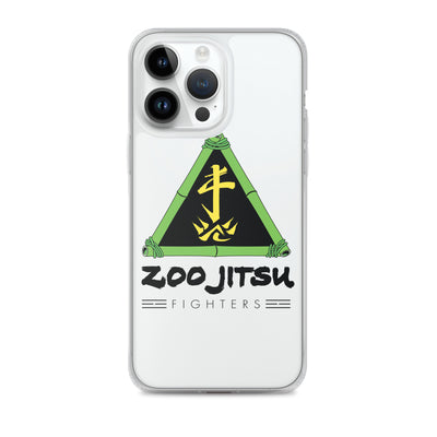 Zoo Jitsu Fighters Logo Clear Case for iPhone® - Icon Heroes 
