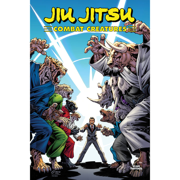 Jiu Jitsu Combat Creatures Comic Book Graphic Novel Paperback