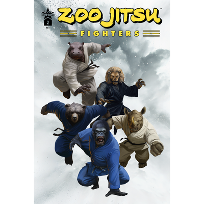 Zoo Jitsu Fighters #2 Comic Book Cover D - Lee Kohse - Icon Heroes 