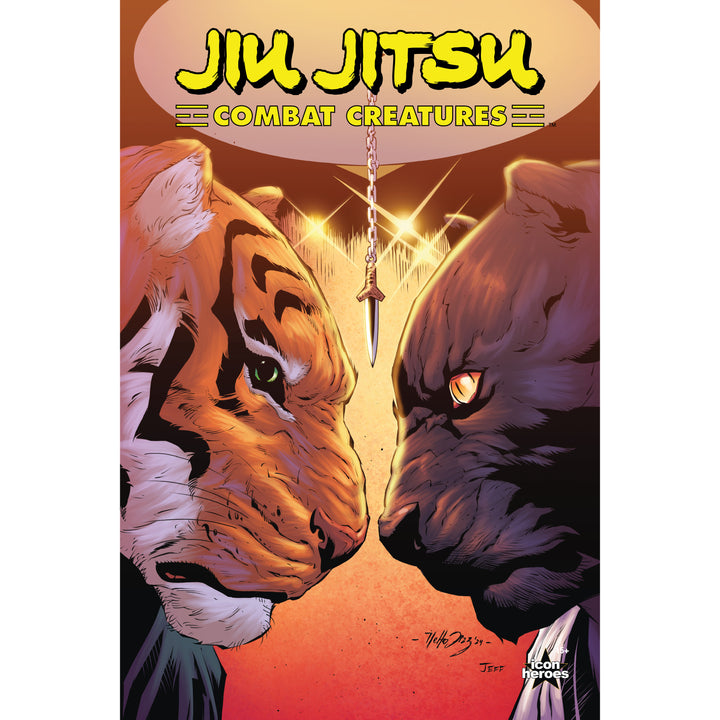 Jiu Jitsu Combat Creatures Comic Book Graphic Novel Paperback
