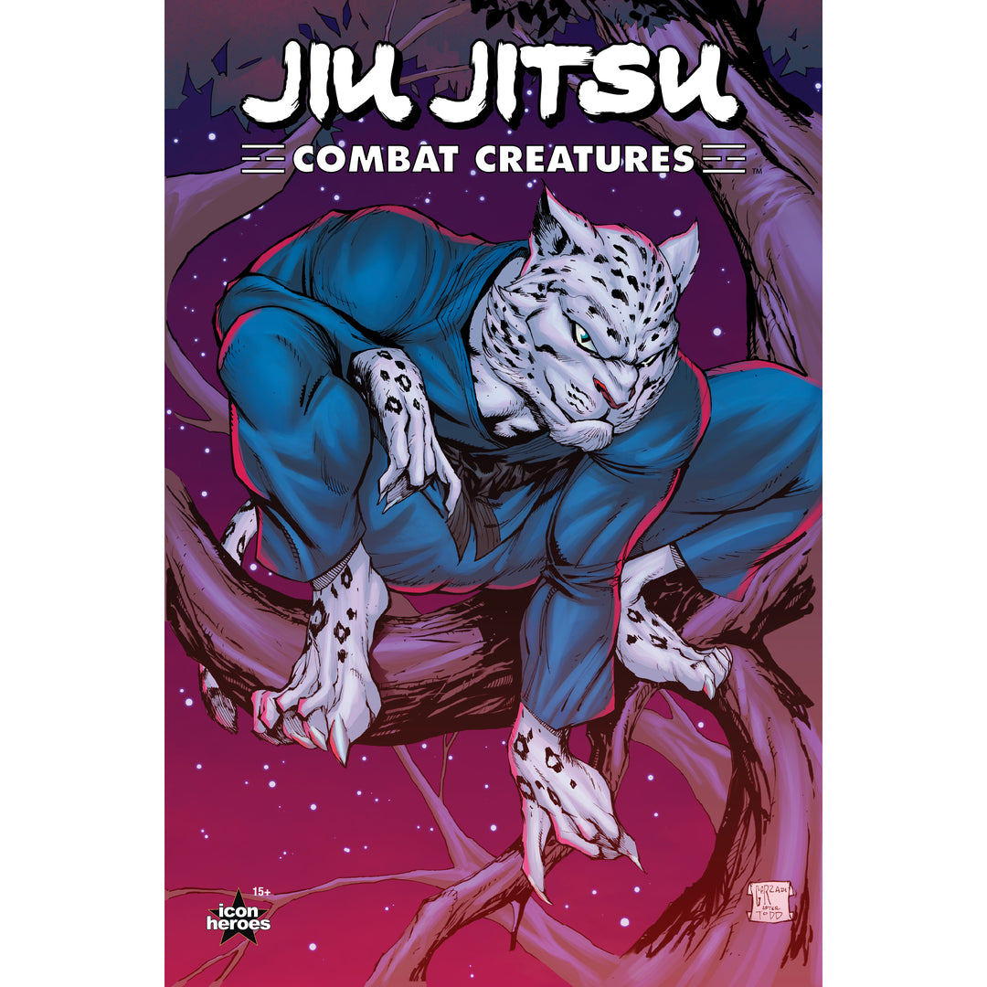 Jiu Jitsu Combat Creatures Comic Book Graphic Novel Paperback