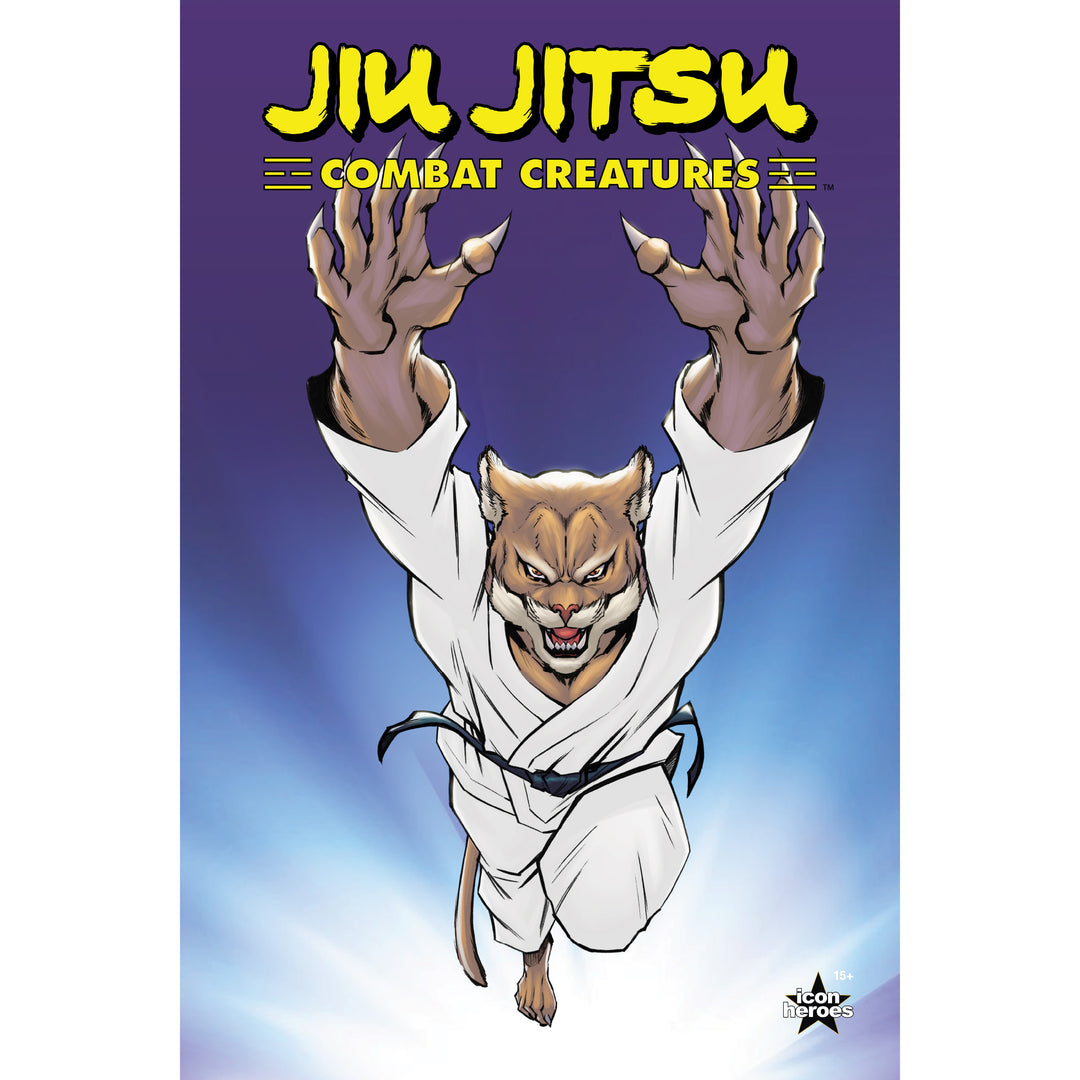 Jiu Jitsu Combat Creatures Comic Book Graphic Novel Paperback