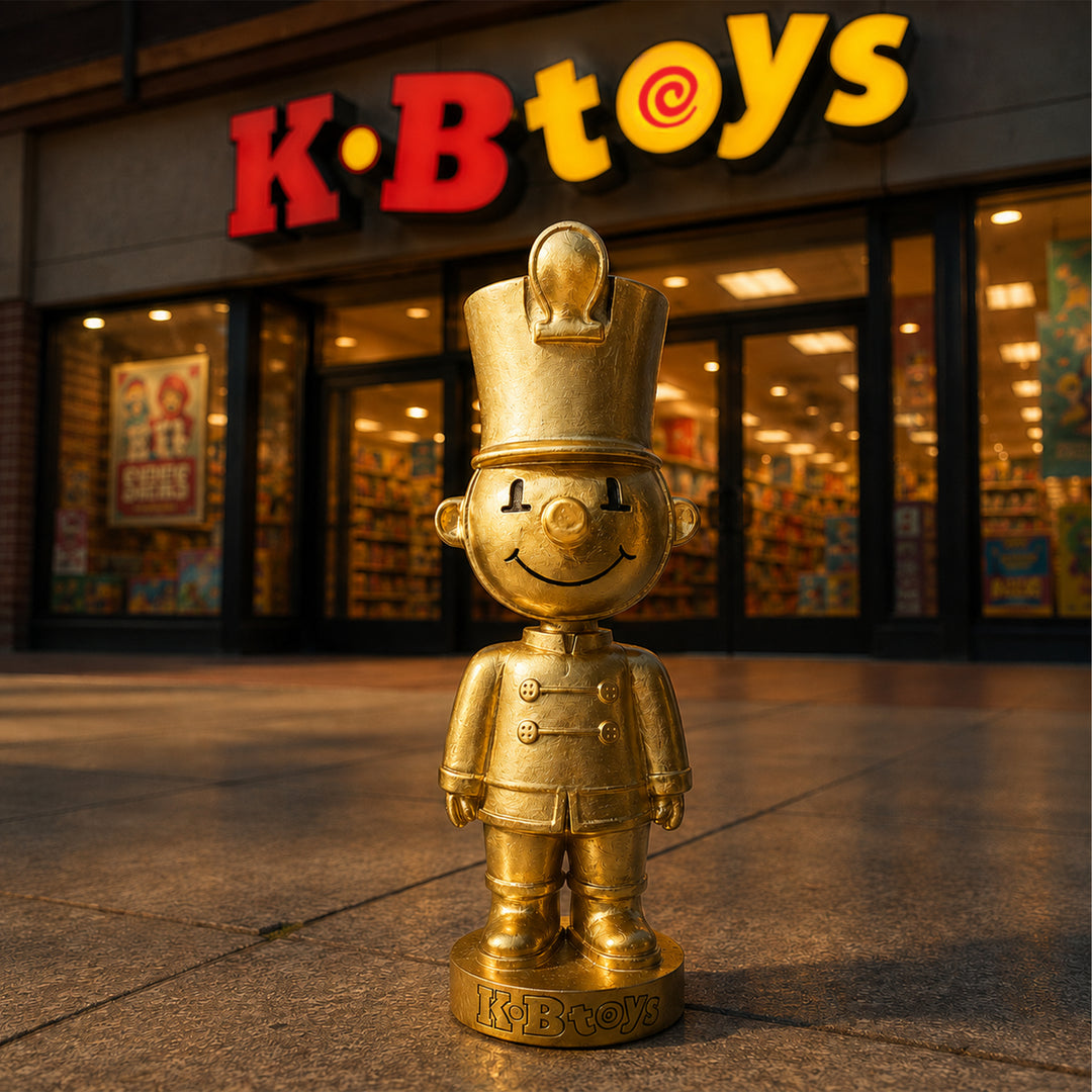 KB Toys 80th Gold Toy Soldier Bobblehead – SDCC Exclusive