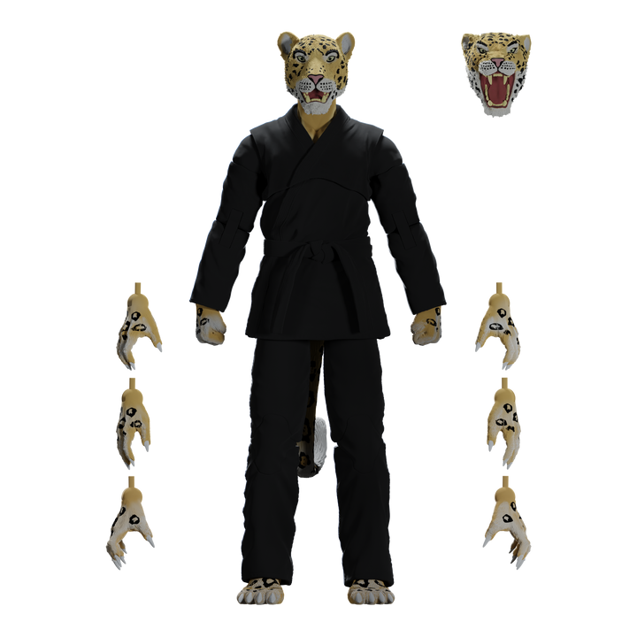 Jiu Jitsu Combat Creatures Jairo the Jaguar Action Figure - Icon Heroes 