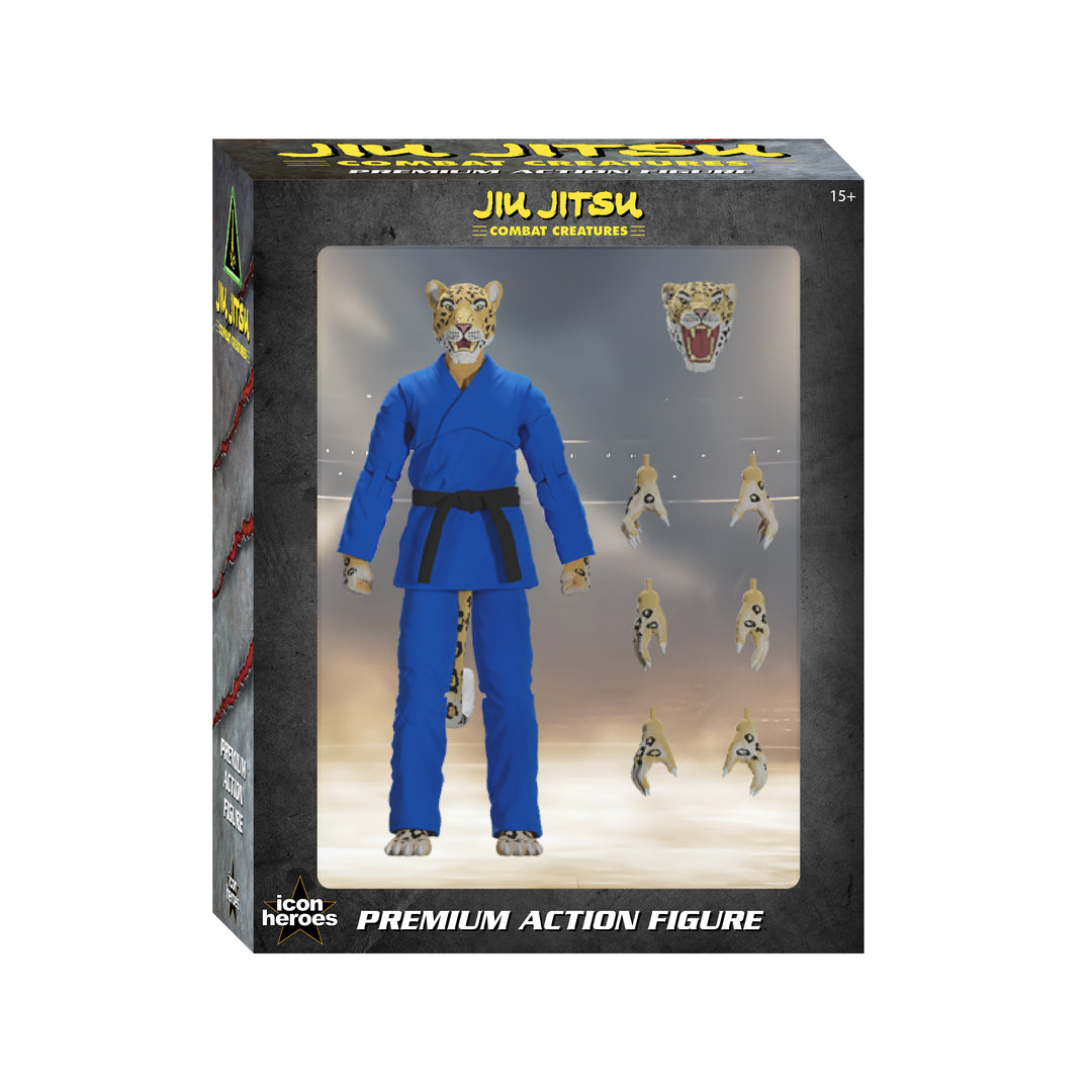 Jiu Jitsu Combat Creatures Jairo the Jaguar Action Figure