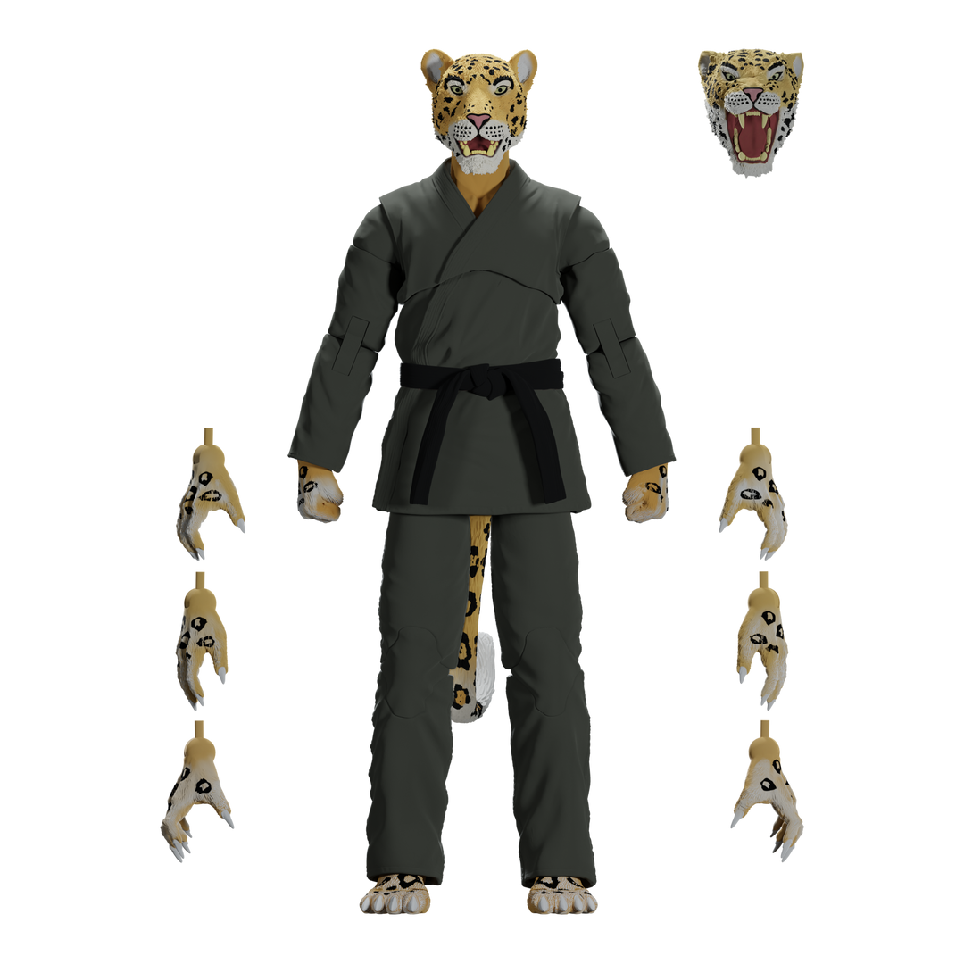 Jiu Jitsu Combat Creatures Jairo the Jaguar Action Figure - Icon Heroes 