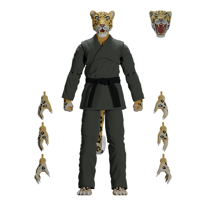 Jiu Jitsu Combat Creatures Jairo the Jaguar Action Figure - Icon Heroes 