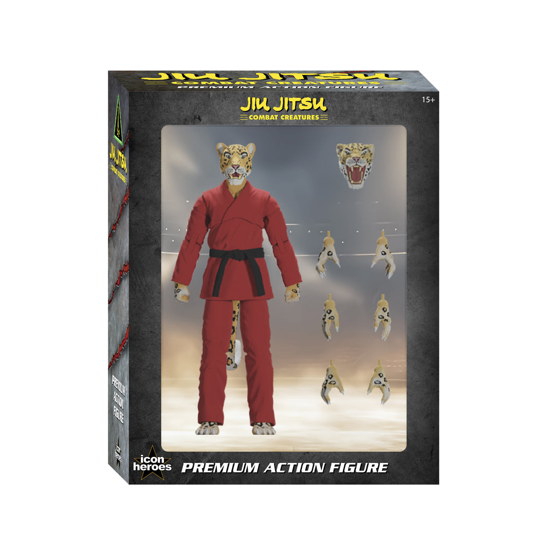 Jiu Jitsu Combat Creatures Jairo the Jaguar Action Figure