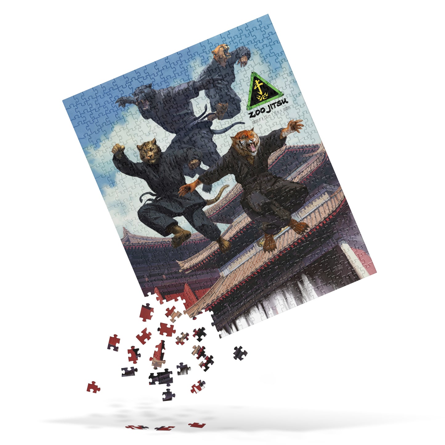 Zoo Jitsu Fighters CLAWS Characters Jigsaw Puzzle - Icon Heroes 