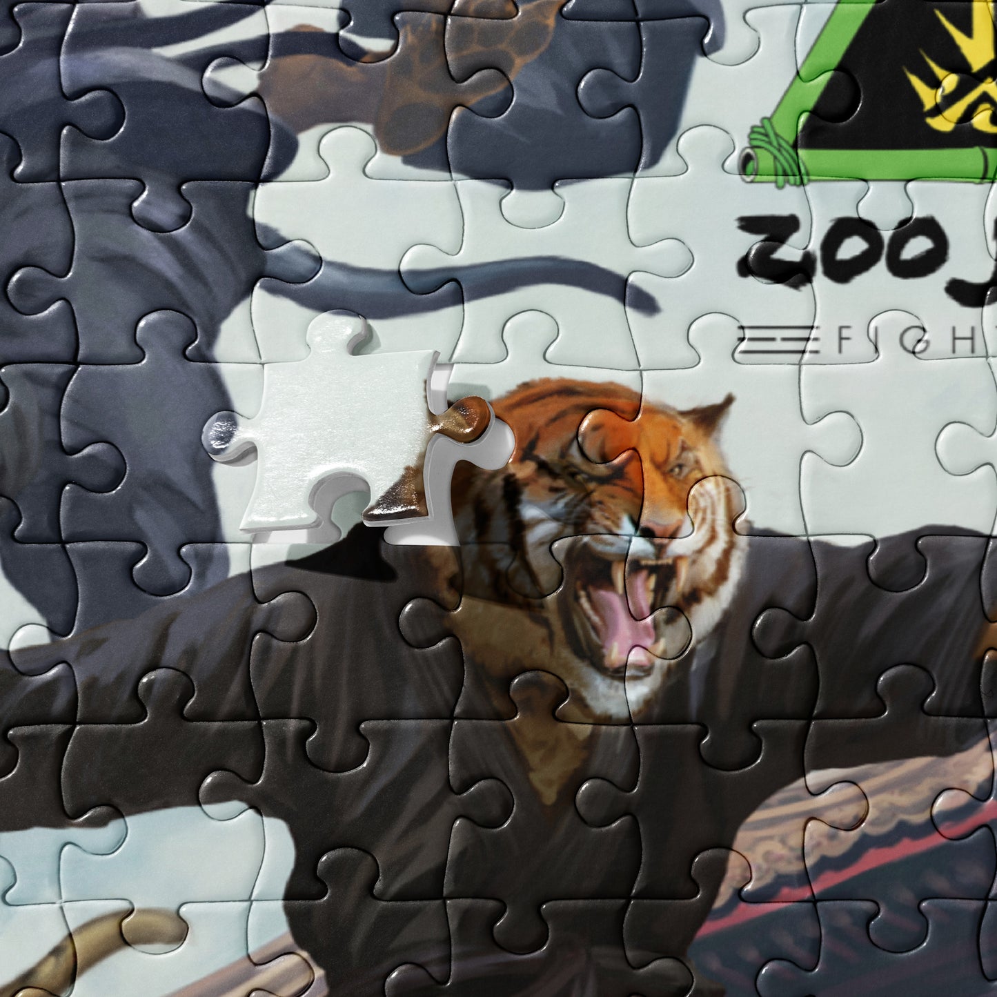 Zoo Jitsu Fighters CLAWS Characters Jigsaw Puzzle - Icon Heroes 