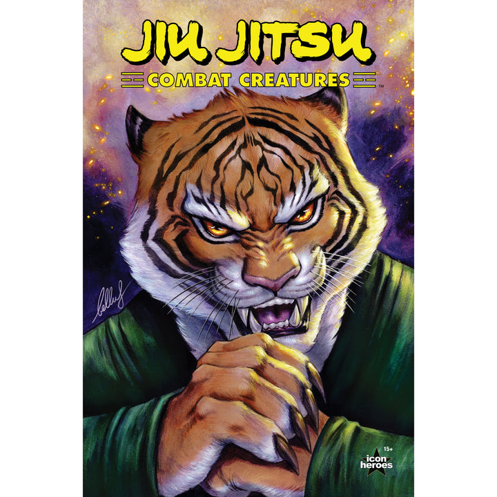 Jiu Jitsu Combat Creatures Comic Book Graphic Novel Paperback