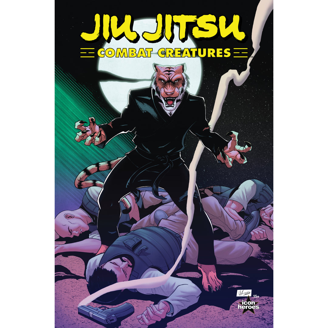 Jiu Jitsu Combat Creatures Comic Book Graphic Novel Paperback