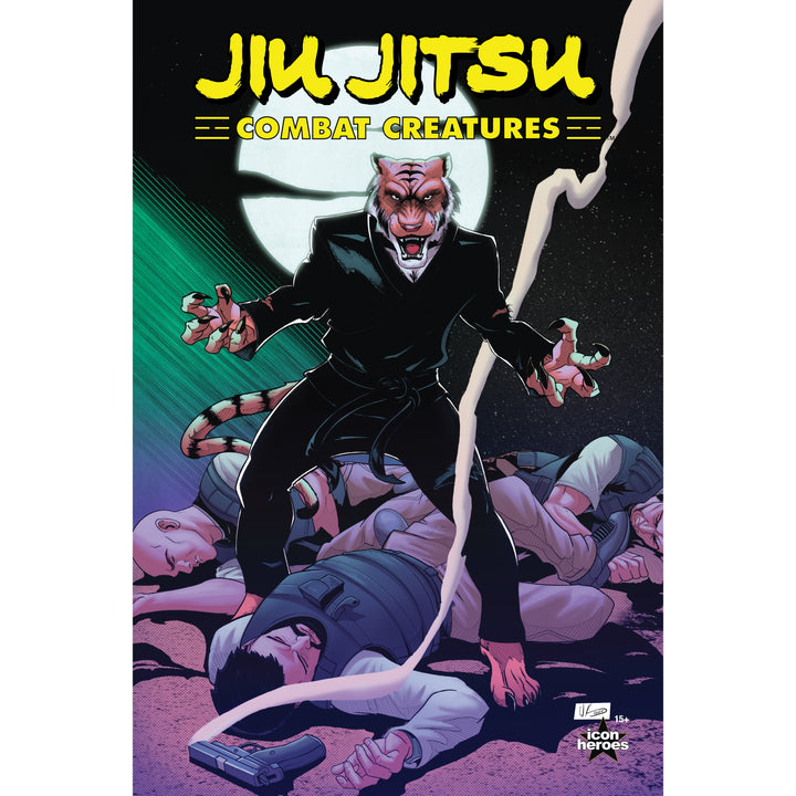 Jiu Jitsu Combat Creatures Comic Book Graphic Novel Paperback