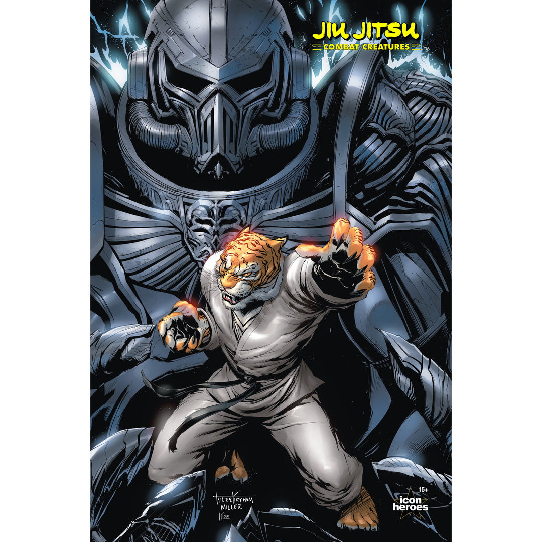 Jiu Jitsu Combat Creatures Comic Book Graphic Novel Paperback