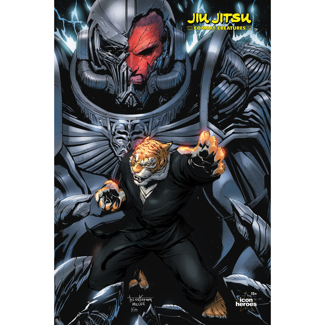 Jiu Jitsu Combat Creatures Comic Book Graphic Novel Paperback