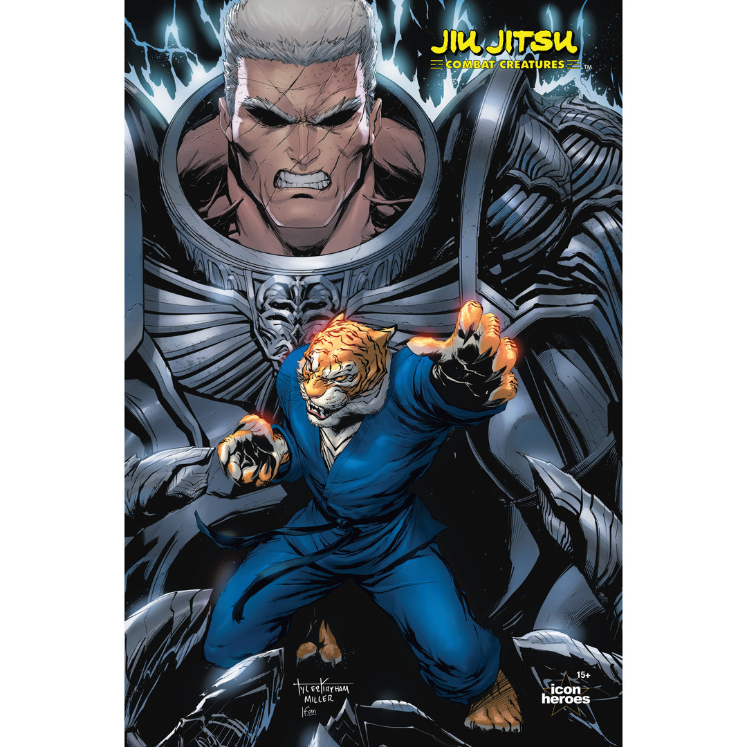 Jiu Jitsu Combat Creatures Comic Book Graphic Novel Paperback