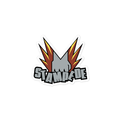 Zoo Jitsu Fighters Stampede Bubble-Free Sticker - Icon Heroes 