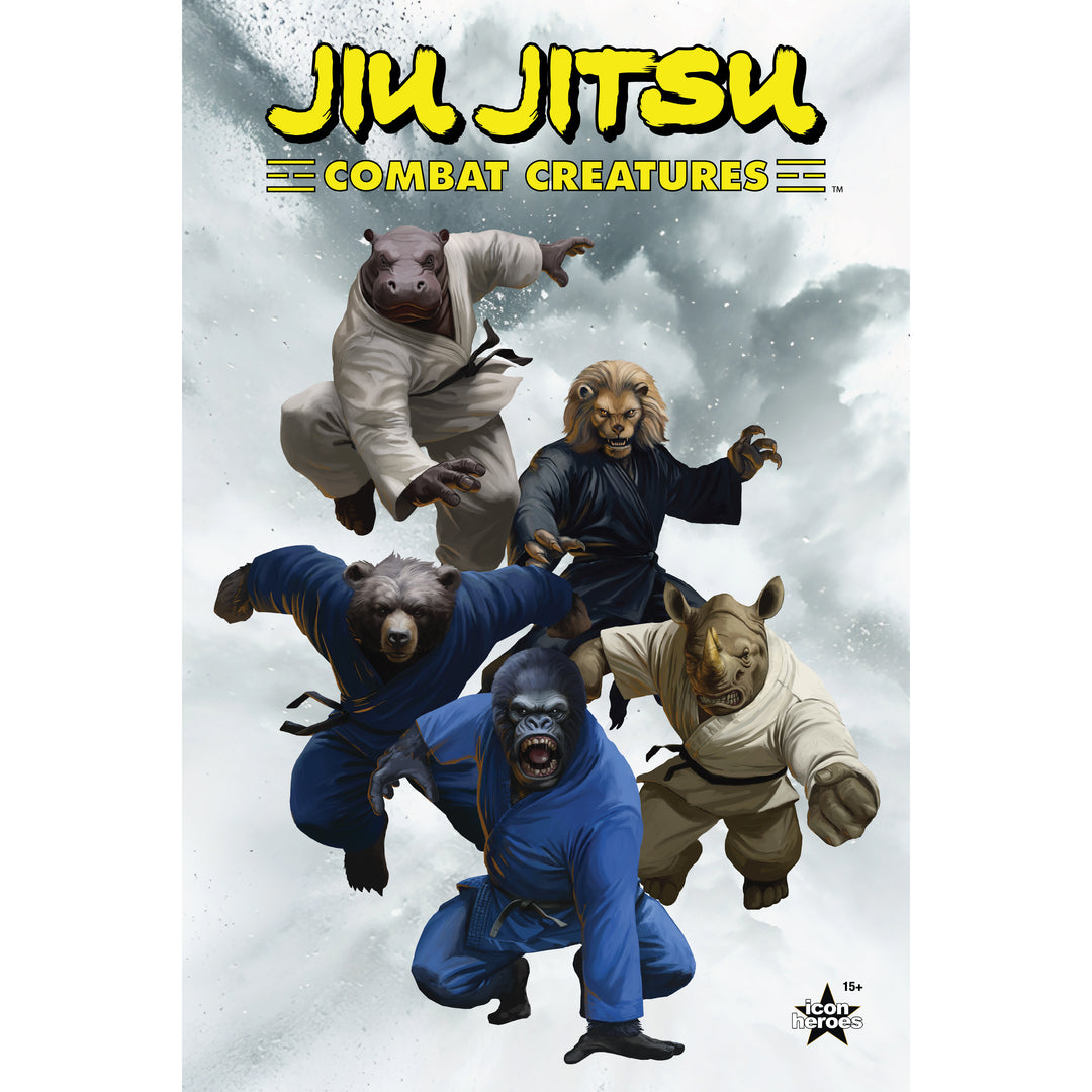 Jiu Jitsu Combat Creatures Comic Book Graphic Novel Paperback