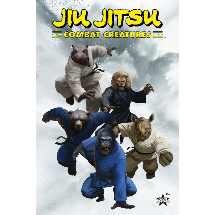 Jiu Jitsu Combat Creatures Comic Book Graphic Novel Paperback