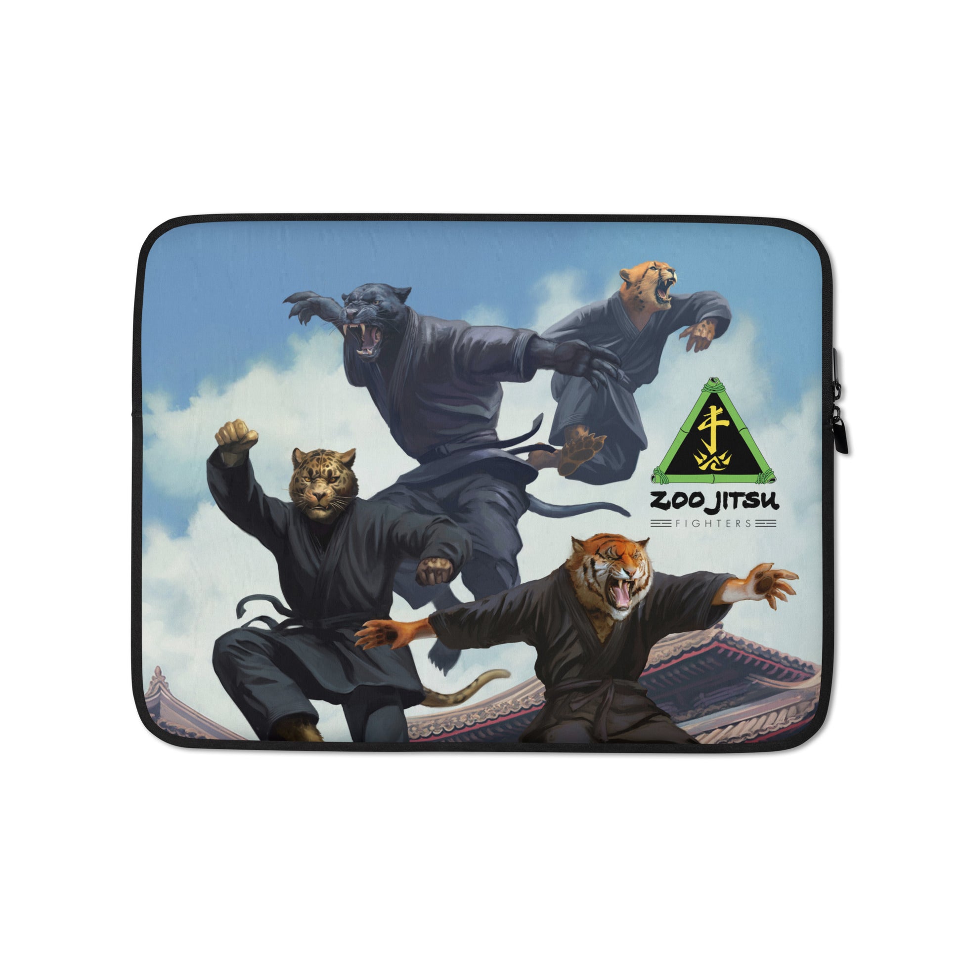 Zoo Jitsu Fighters CLAWS Characters Laptop Sleeve - Icon Heroes 