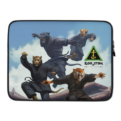 Zoo Jitsu Fighters CLAWS Characters Laptop Sleeve - Icon Heroes 